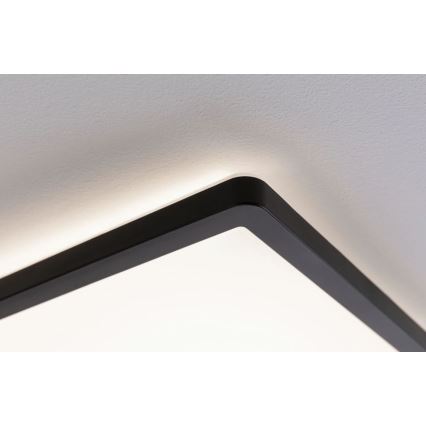 Paulmann 71002 - LED/22W Prigušivi panel ATRIA 230V 3000K 42x42 cm crno