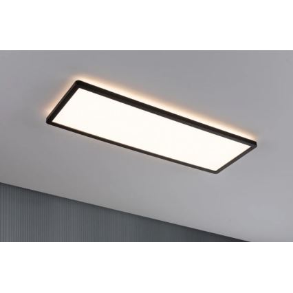 Paulmann 71003 - LED/22W Prigušivi panel ATRIA 230V 3000K 20x58 cm crno