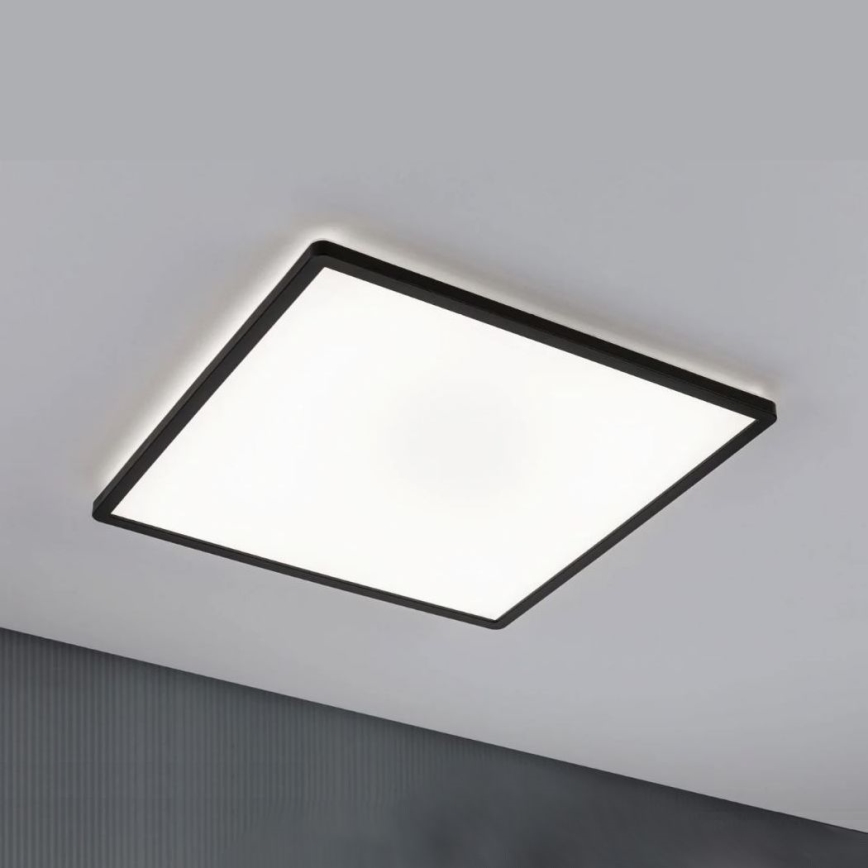 Paulmann 71016 - LED/22W Prigušivi panel ATRIA 230V 4000K 42x42 cm crno