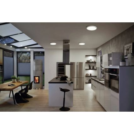 Paulmann 71023 - LED/22W plafonska svetiljka ABIA 230V mat hrom