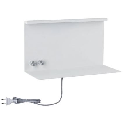 Paulmann 78919 - LED/4,5W prigušiva svetiljka sa policom i USB + LED/1,6W 230V