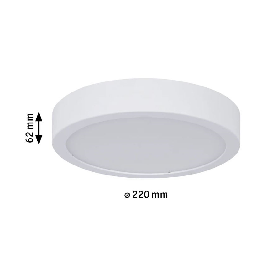 Paulmann 78923 - LED/13W IP44 Prigušiva plafonjera za kupatilo AVIAR 230V