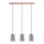 Paulmann 79626 - Luster na sajli NEORDIC STIG, 3xE27/20W, 230V