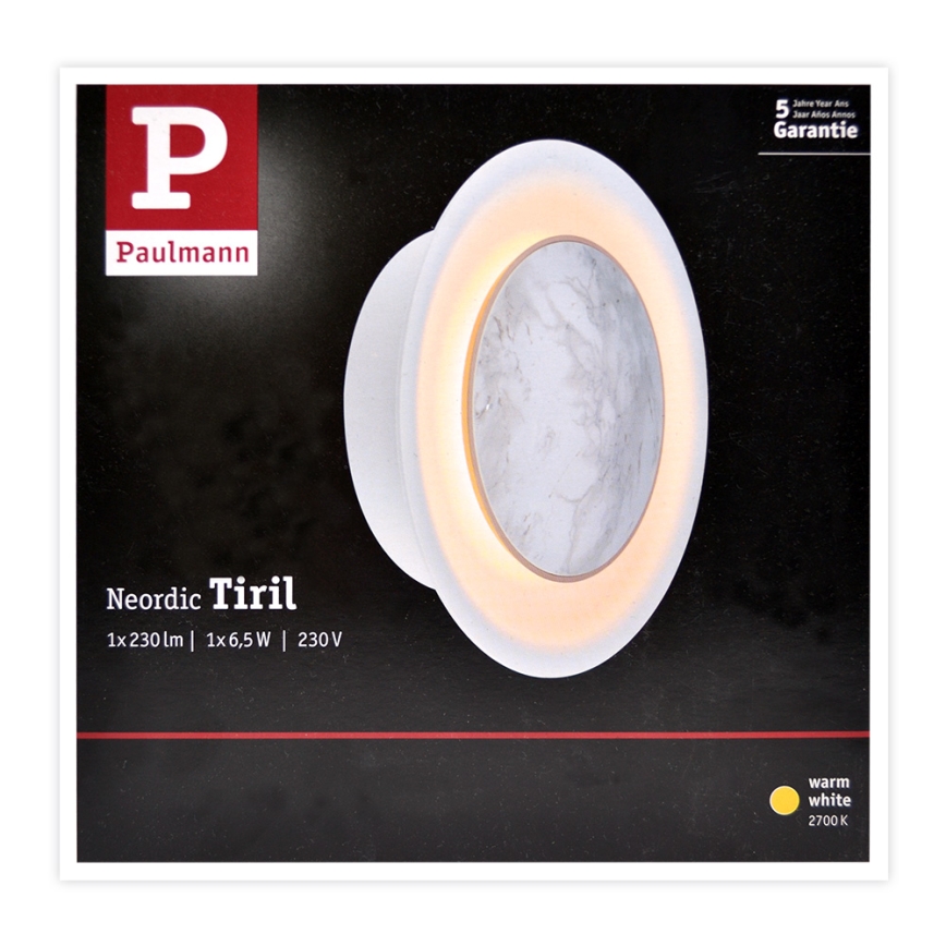 Paulmann 79700 - LED/6,5W Zidna lampa TIRIL 230V