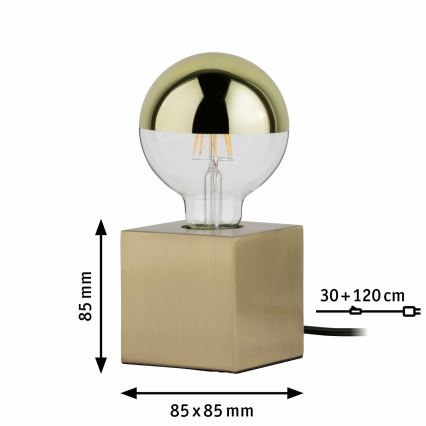Paulmann  79728 - 1xE27/20W Stona lampa DILJA 230V