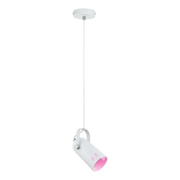 Paulmann 79767 - Luster LAVEA na sajli, 1xE27/15W, 230V, bela