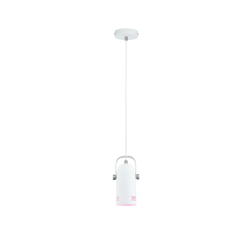 Paulmann 79767 - Luster LAVEA na sajli, 1xE27/15W, 230V, bela