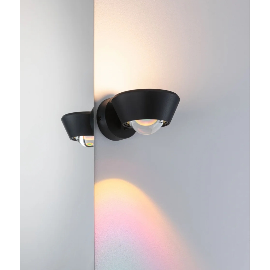 Paulmann 79769 - LED/9W IP44 Prigušiva zidna lampa SABIK 230V