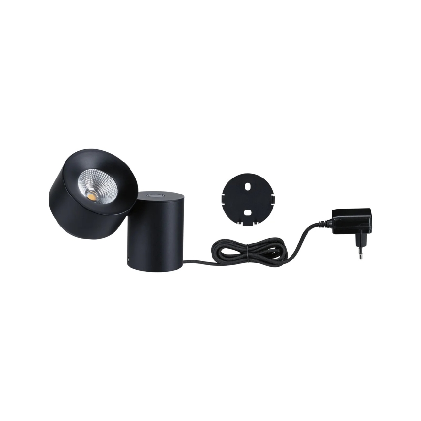 Paulmann 79776 - LED/3W Prigušiva zidna lampa 2u1 PURIC PANE 230V