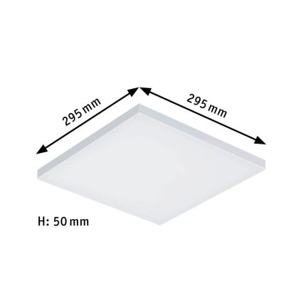Paulmann 79821 - LED/17W Prigušiva plafonjera VELORA 230V