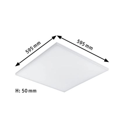 Paulmann 79822 - LED/34W Prigušiva plafonjera VELORA 230V