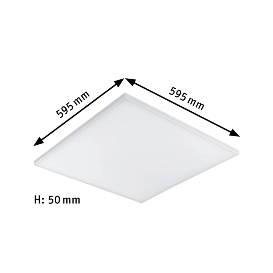 Paulmann 79822 - LED/34W Prigušiva plafonjera VELORA 230V