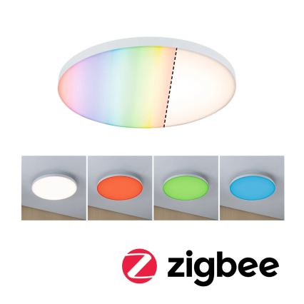 Paulmann 79897 - LED RGBW/22W prigušiva stropna svetiljka SMART VELORA 230V