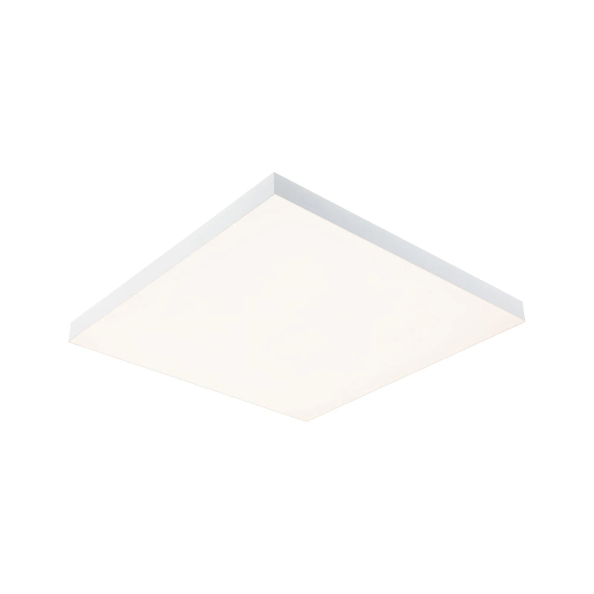 Paulmann 79910 - LED/31W RGBW prigušiva stropna svetiljka LORIA 230V 3000-6500K 59,5x59,5 cm bela + daljinski upravljač