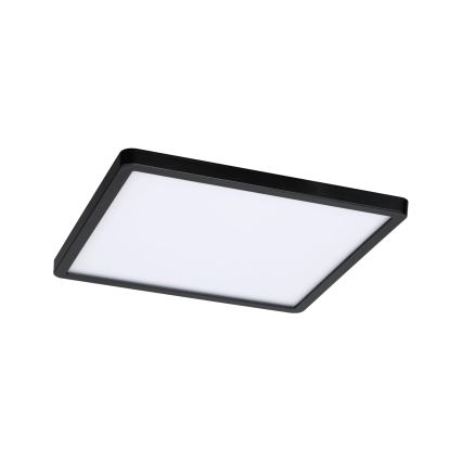 Paulmann 79967 - LED/16W IP44 prigušiva ugradna lampa za kupatilo AREO 230V 23x23 cm crna
