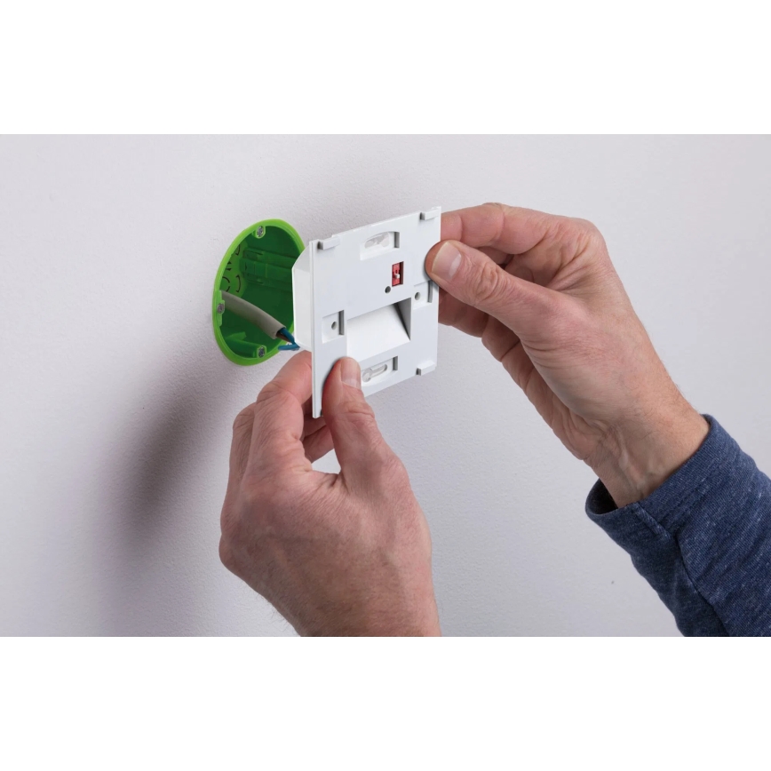 Paulmann 79999 - LED/1W osvetljenje stepeništa TSARO 230V Follow/bela