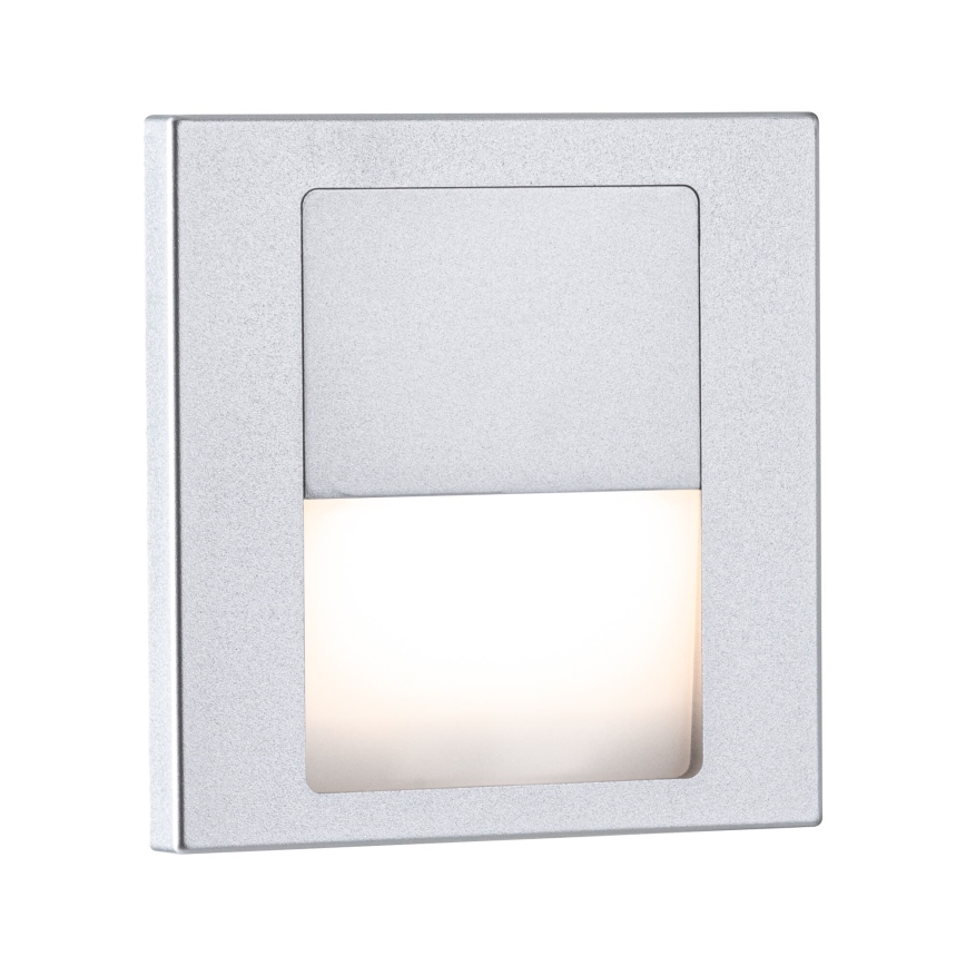 Paulmann 80000 - LED/1W osvetljenje stepeništa TSARO 230V Follow/mat krom