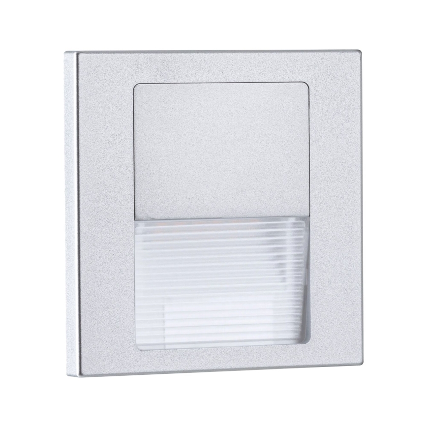 Paulmann 80000 - LED/1W osvetljenje stepeništa TSARO 230V Follow/mat krom