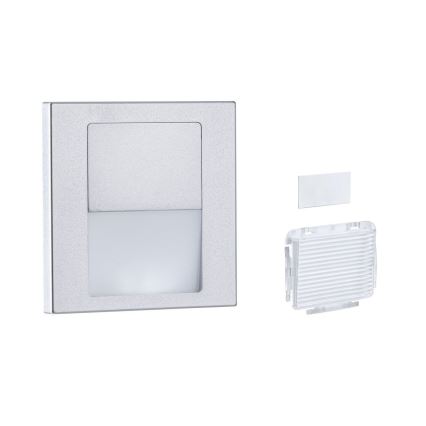 Paulmann 80000 - LED/1W osvetljenje stepeništa TSARO 230V Follow/mat krom