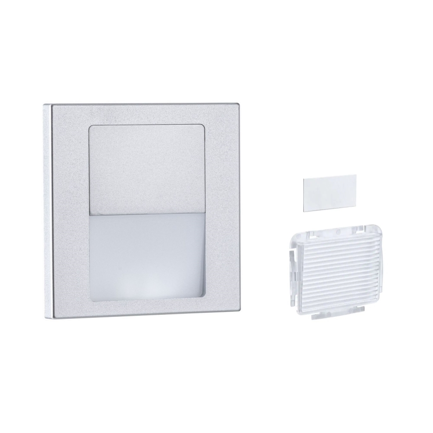 Paulmann 80000 - LED/1W osvetljenje stepeništa TSARO 230V Follow/mat krom
