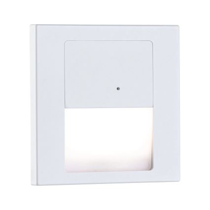 Paulmann 80002 - LED/1W Stubišna Lampa sa senzorom TSARO 230V Lead/bela