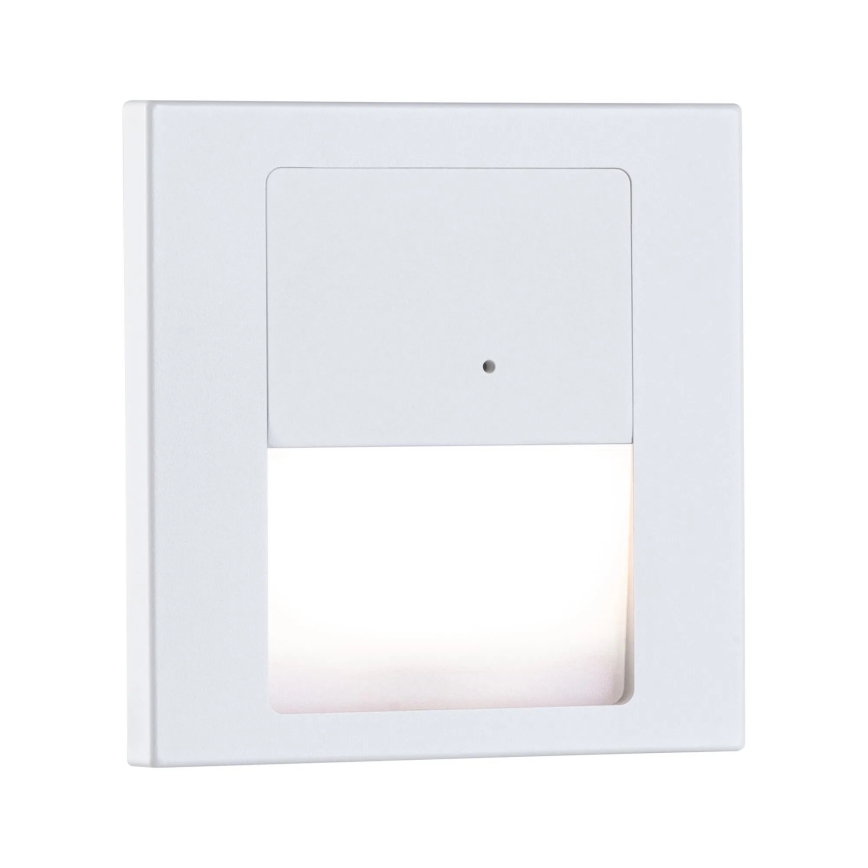 Paulmann 80002 - LED/1W Stubišna Lampa sa senzorom TSARO 230V Lead/bela