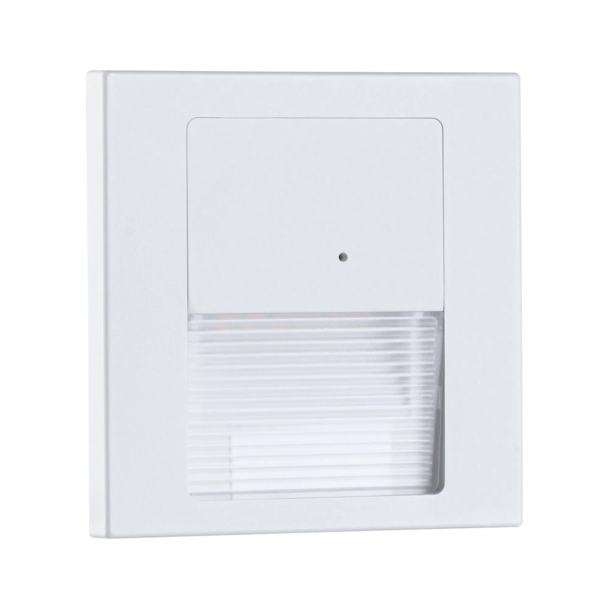 Paulmann 80002 - LED/1W Stubišna Lampa sa senzorom TSARO 230V Lead/bela