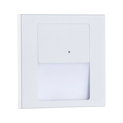 Paulmann 80002 - LED/1W Svetlo za stepenište sa senzorom TSARO 230V Lead/bela