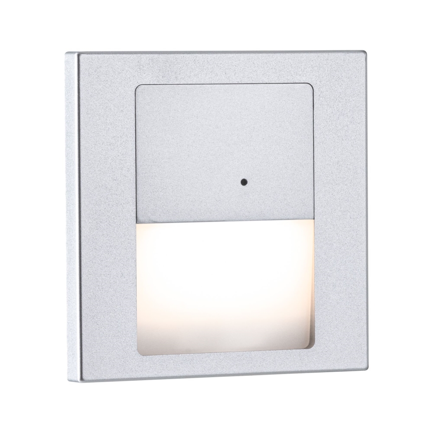 Paulmann 80003 - LED/1W Stubišna Lampa sa senzorom TSARO 230V Lead/mat krom