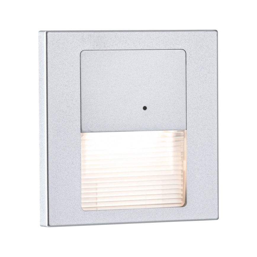 Paulmann 80003 - LED/1W Stubišna Lampa sa senzorom TSARO 230V Lead/mat krom