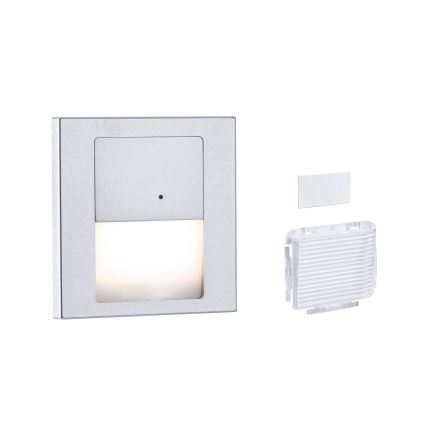 Paulmann 80003 - LED/1W Stubišna Lampa sa senzorom TSARO 230V Lead/mat krom