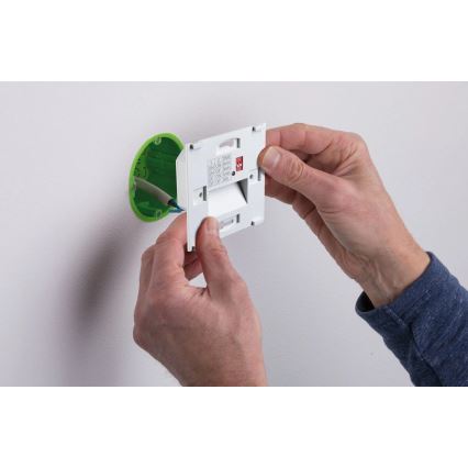 Paulmann 80004 - LED/1W Stubišna Lampa sa senzorom TSARO 230V Lead/crno