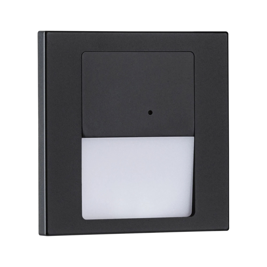 Paulmann 80004 - LED/1W Stubišna Lampa sa senzorom TSARO 230V Lead/crno