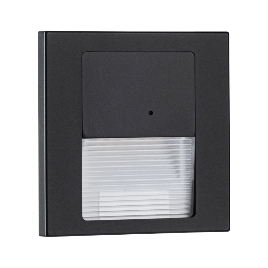 Paulmann 80004 - LED/1W Stubišna Lampa sa senzorom TSARO 230V Lead/crno