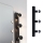 Paulmann 80097 - 3xE14/40W IP44 Rasveta za ogledalo u kupatilu REGULA 230V crno