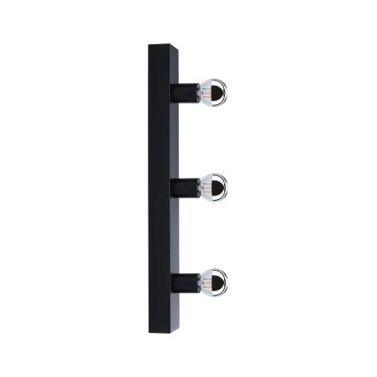 Paulmann 80097 - 3xE14/40W IP44 Rasveta za ogledalo u kupatilu REGULA 230V crno