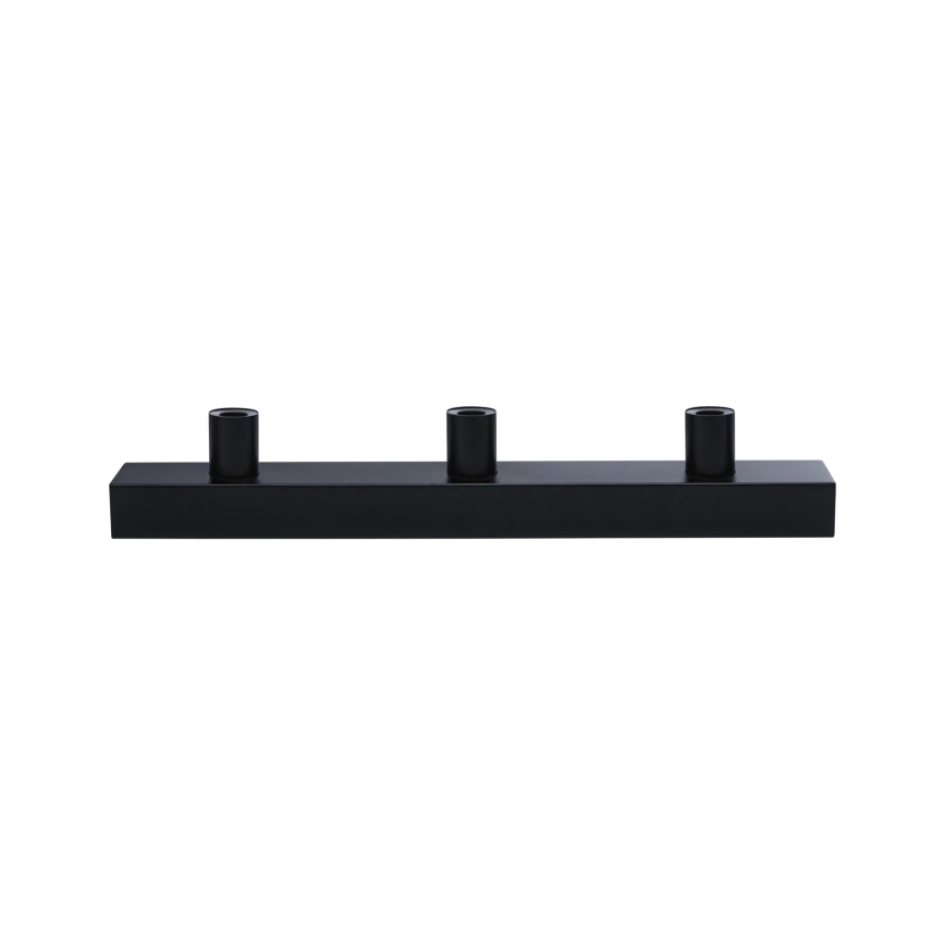 Paulmann 80097 - 3xE14/40W IP44 Rasveta za ogledalo u kupatilu REGULA 230V crno