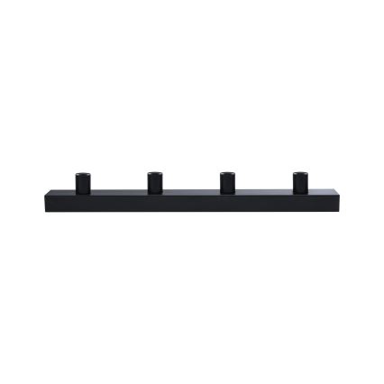 Paulmann 80099 - 4xE14/40W IP44 Rasveta za ogledalo u kupatilu REGULA 230V crno