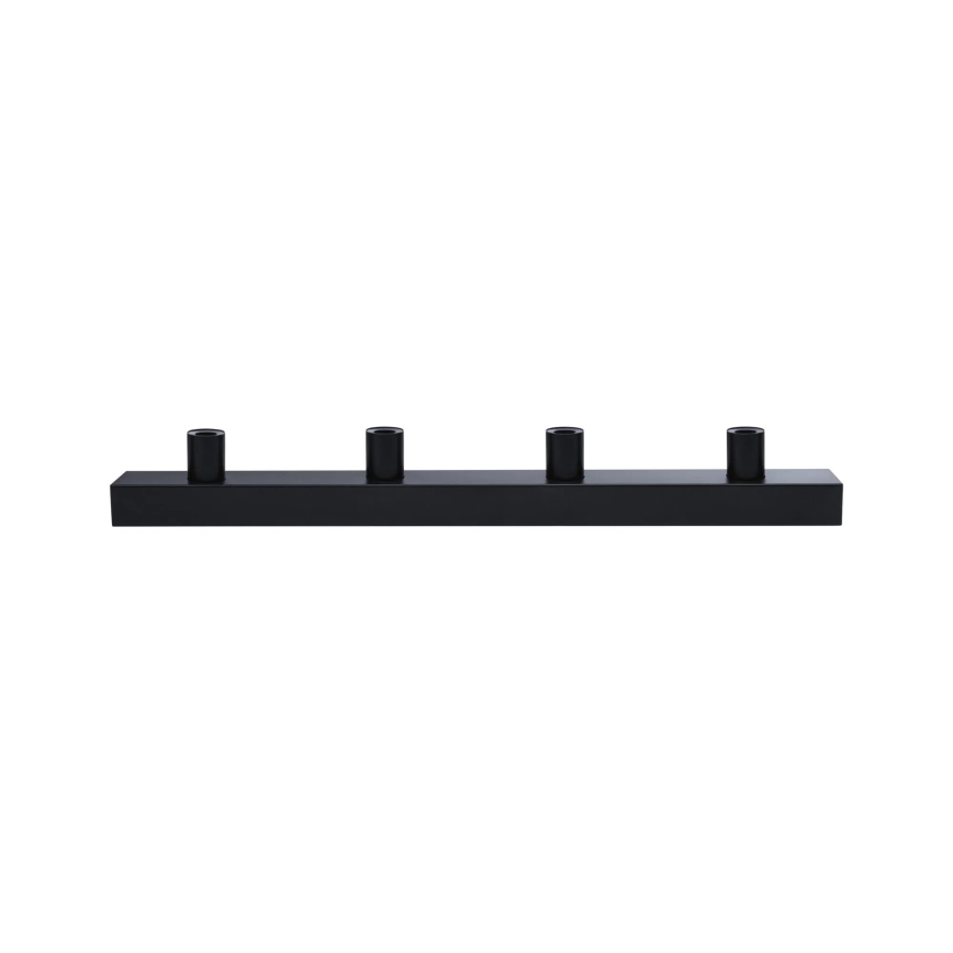 Paulmann 80099 - 4xE14/40W IP44 Rasveta za ogledalo u kupatilu REGULA 230V crno