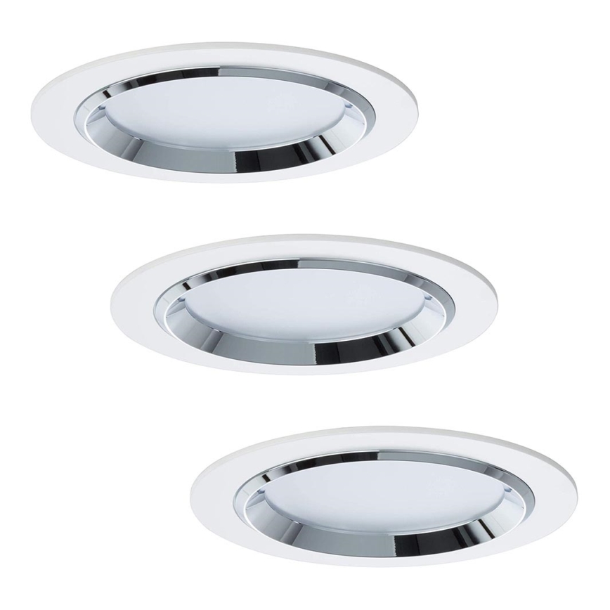 Paulmann 92693 - Set 3xLED/8W Prigušiva ugradbena lampa PREMIUM LINE 230