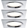 Paulmann 92696 - Set 3xLED/8W Prigušiva ugradbena lampa DICE 230V