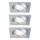 Paulmann 92799 - Set 3x LED/6,8W IP23 ugradbena lampa za kupatilo COIN 230V
