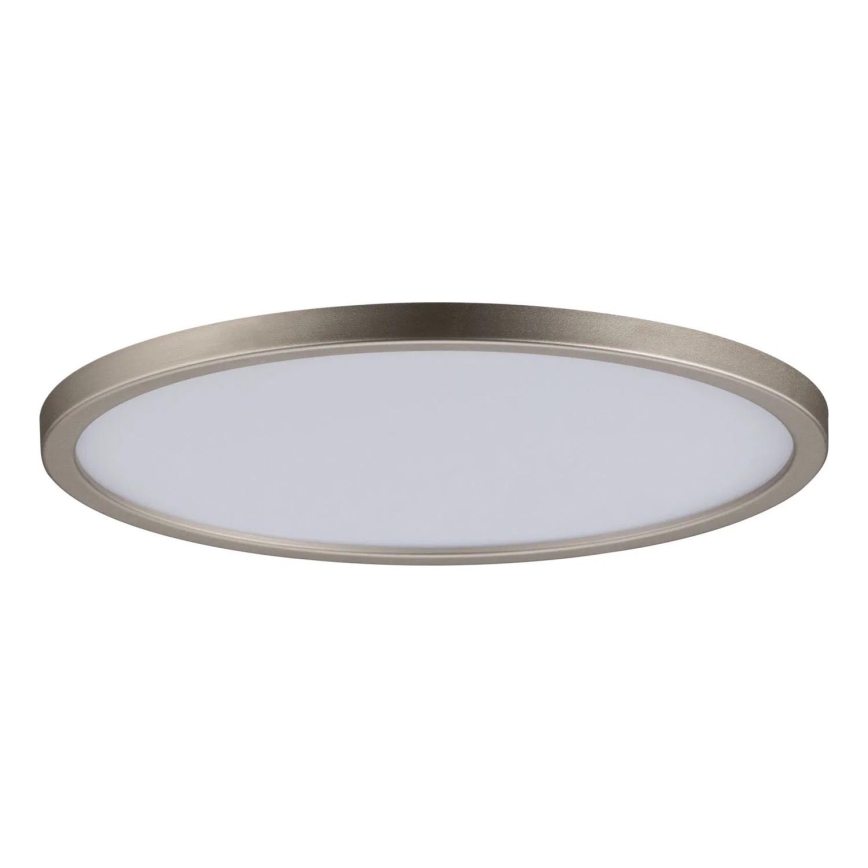 Paulmann 92935 - LED/12W IP44 prigušiva ugradno stropno svetlo za kupatilo AREO 230V prečnik 18 cm mat hrom
