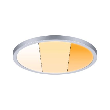 Paulmann 92992 - LED/16W IP44 kupatilsko ugradno svetlo AREO 230V 2000/3000/4000K prečnik 23 cm mat hrom
