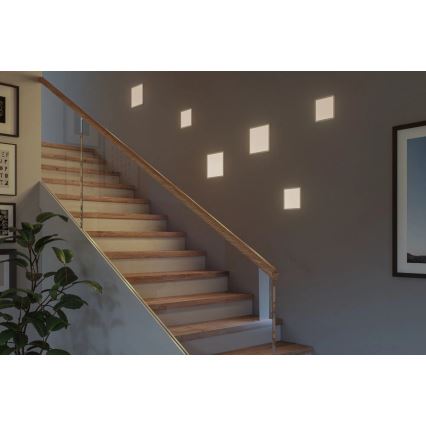Paulmann 93060 - LED/16W IP44 prigušiva kupatilska ugradna plafonska svetiljka AREO 230V 23x23 cm bela