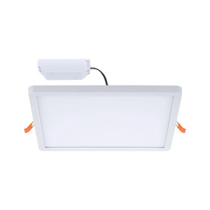 Paulmann 93060 - LED/16W IP44 prigušiva kupatilska ugradna plafonska svetiljka AREO 230V 23x23 cm bela