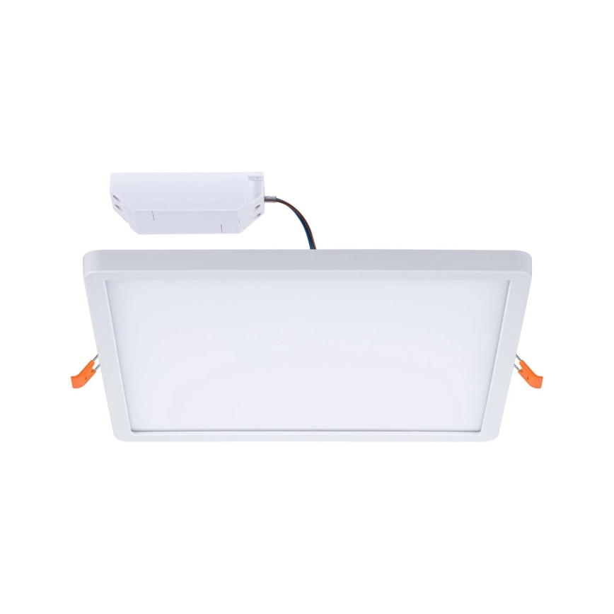 Paulmann 93060 - LED/16W IP44 prigušiva kupatilska ugradna plafonska svetiljka AREO 230V 23x23 cm bela