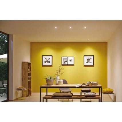 Paulmann 93449 - Set 3xLED/6,5W IP23 ugradbena lampa za kupatilo NOVA 230V