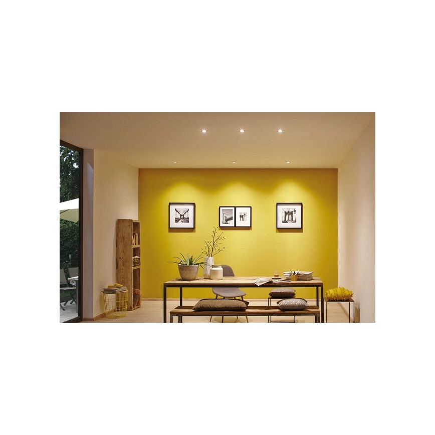Paulmann 93449 - Set 3xLED/6,5W IP23 ugradbena lampa za kupatilo NOVA 230V