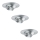 Paulmann 93579 - Set 3xLED/3,8W Ugradbena lampa PREMIUM 230V